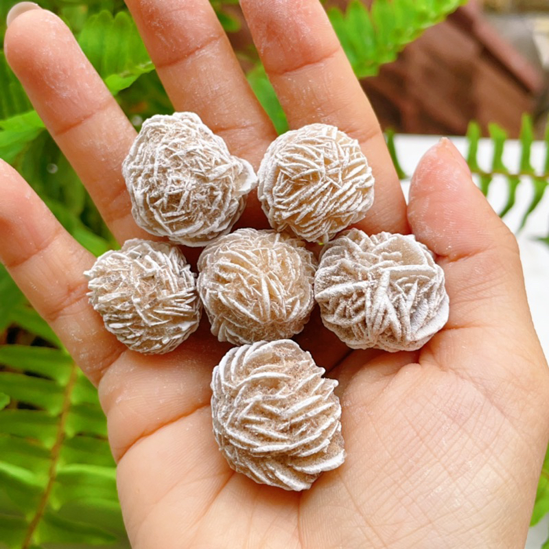 Hoa hồng sa mạc (Desert Rose) viên lẻ, Tinh thể đá