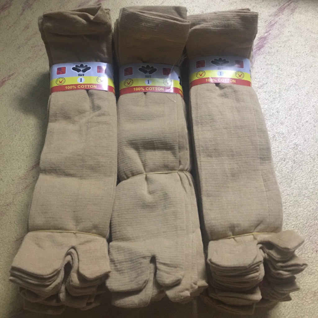 combo 10 đôi - vớ cotton gối khoảng 35 37cm