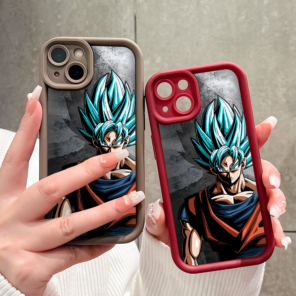 ZeroQiQi for Realme C15 Back Cover Anime Dragon Ball Soft Rubber Ladder Camera Protection Phone Case. 