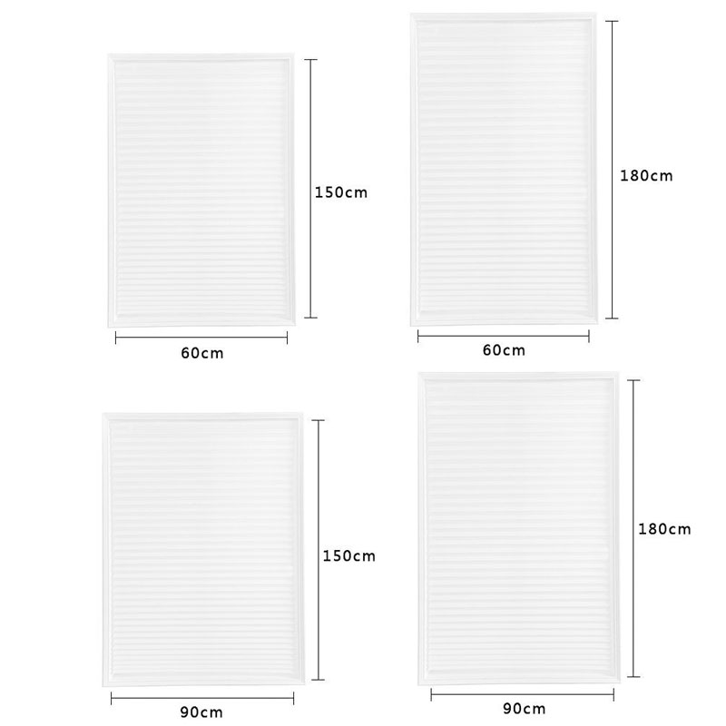 【Tech-savvy】 1Pc Half Shades Self-adhesive Windows Nonwoven Folding Curtain Bathroom Balcony Living Room Balcony Curtains Pleated Blinds.