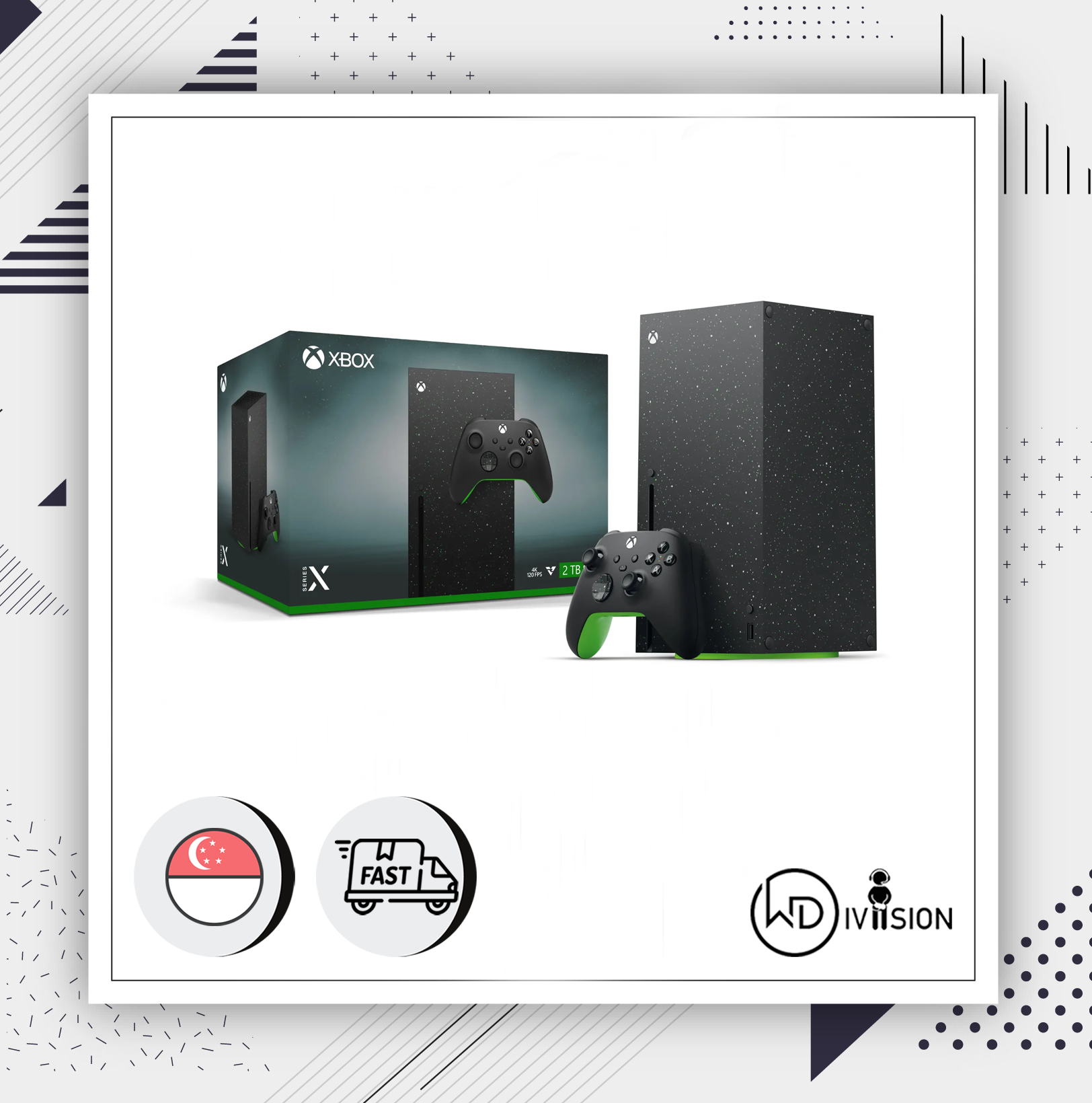 Microsoft Xbox Series X 2TB Console Galaxy Black Special Edition