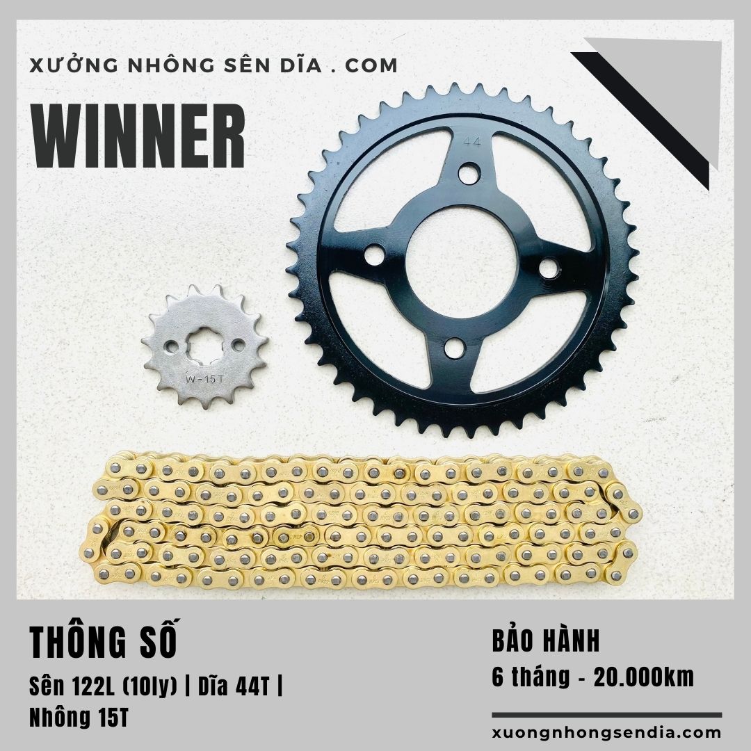 [FreeshipMAX] [HCM]NHÔNG SÊN DĨA WINNER X / WINNER V1 VÀNG