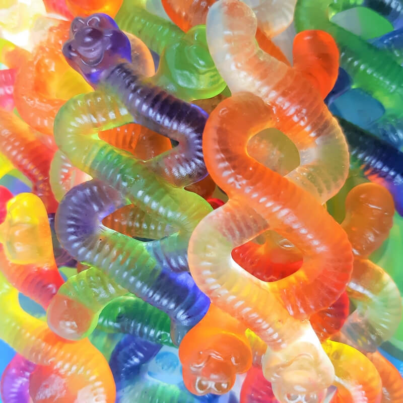 Kẹo dẻo Trolli Squiggles gói 100gr- Đức