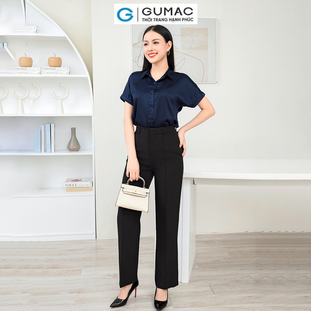 Quần tây nữ chiết ly QD11065 thời trang GUMAC