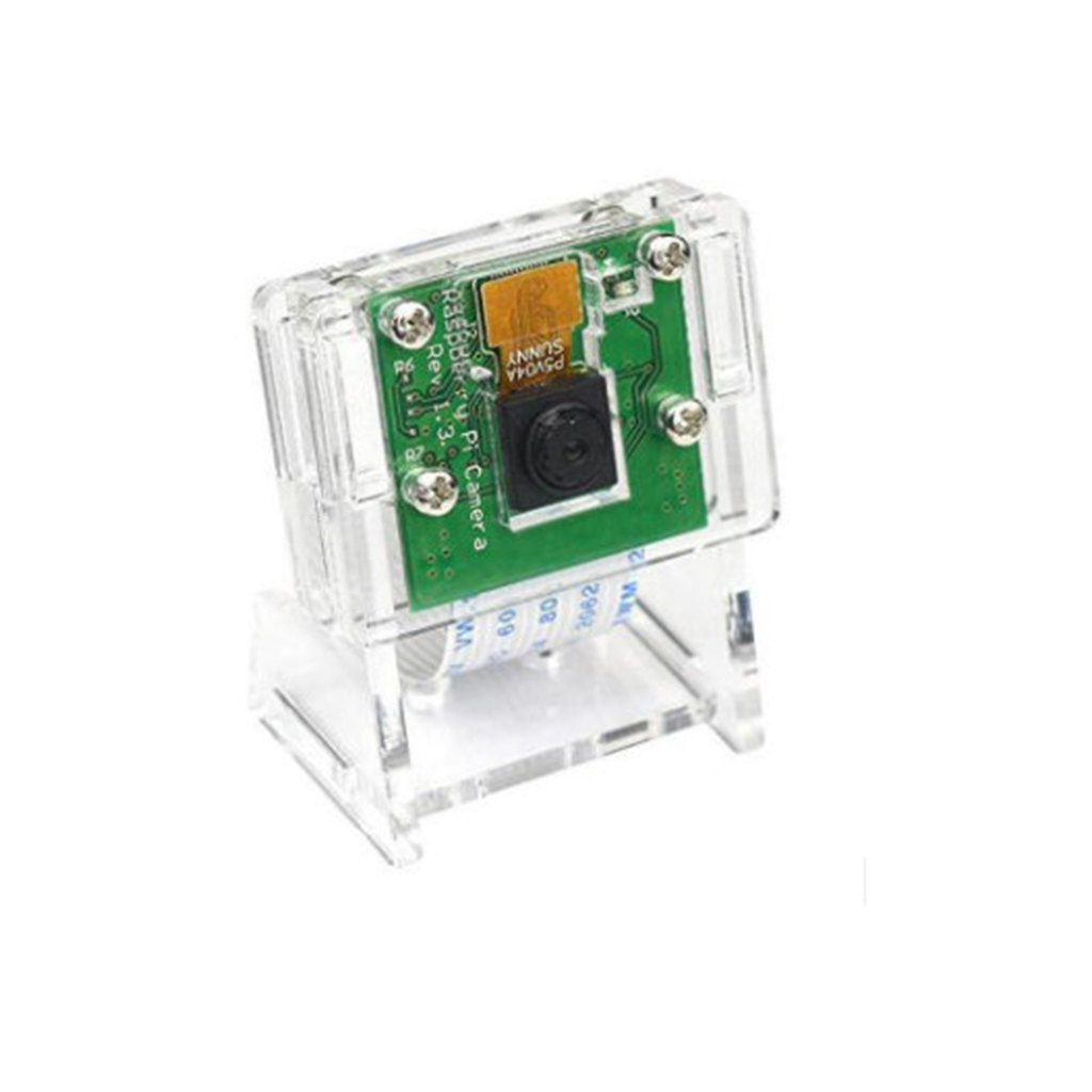 Tay cầm camera trong suốt Acrylic Khung giá đỡ trường hợp cho máy ảnh Raspberry Pi