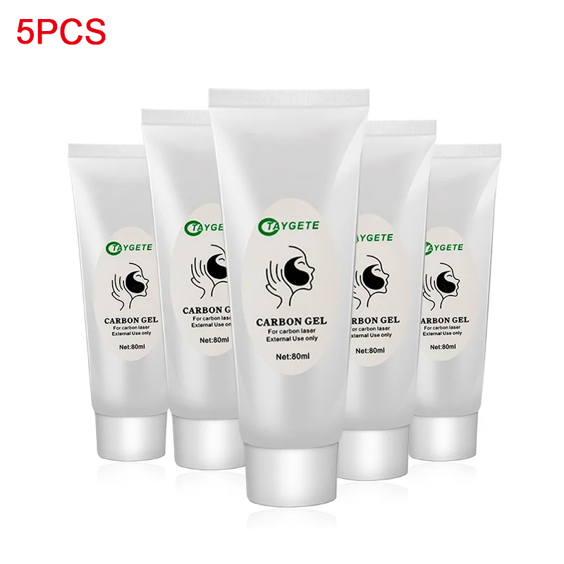 【Deal】 Carbon Black Gel for ND YAG Skin Peeling Skin Rejuvenation Moisturizing Whitening Deep Cleaning.