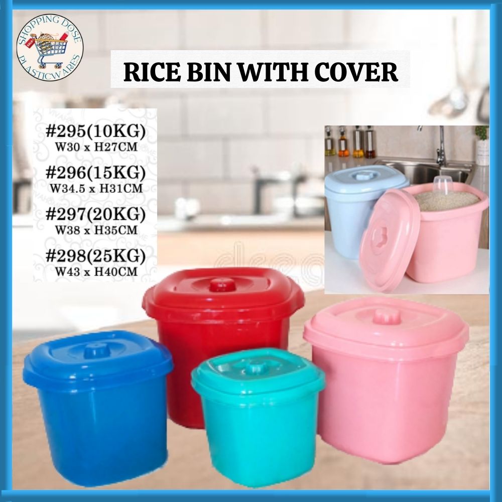 HIGH QUALITY RICE STORAGE BOX KITCHEN CONTAINER/ RICE DISPENSER/ RICE