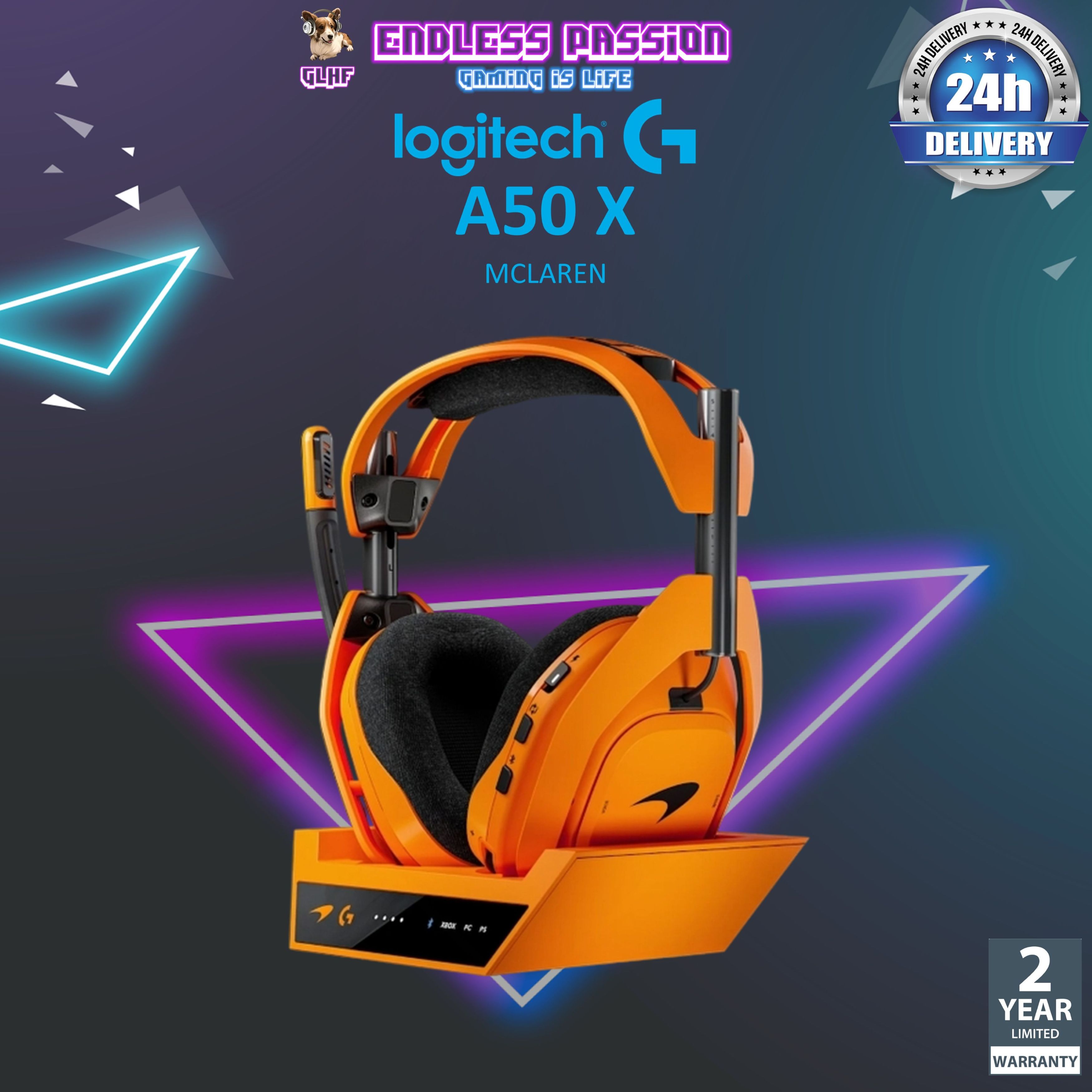 Logitech G ASTRO A50 X LIGHTSPEED Wireless Gaming Headset + Base
