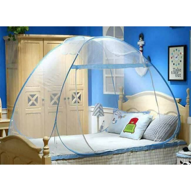 Mùng chụp tự bung cao cấp - Màn chống muỗi thông minh