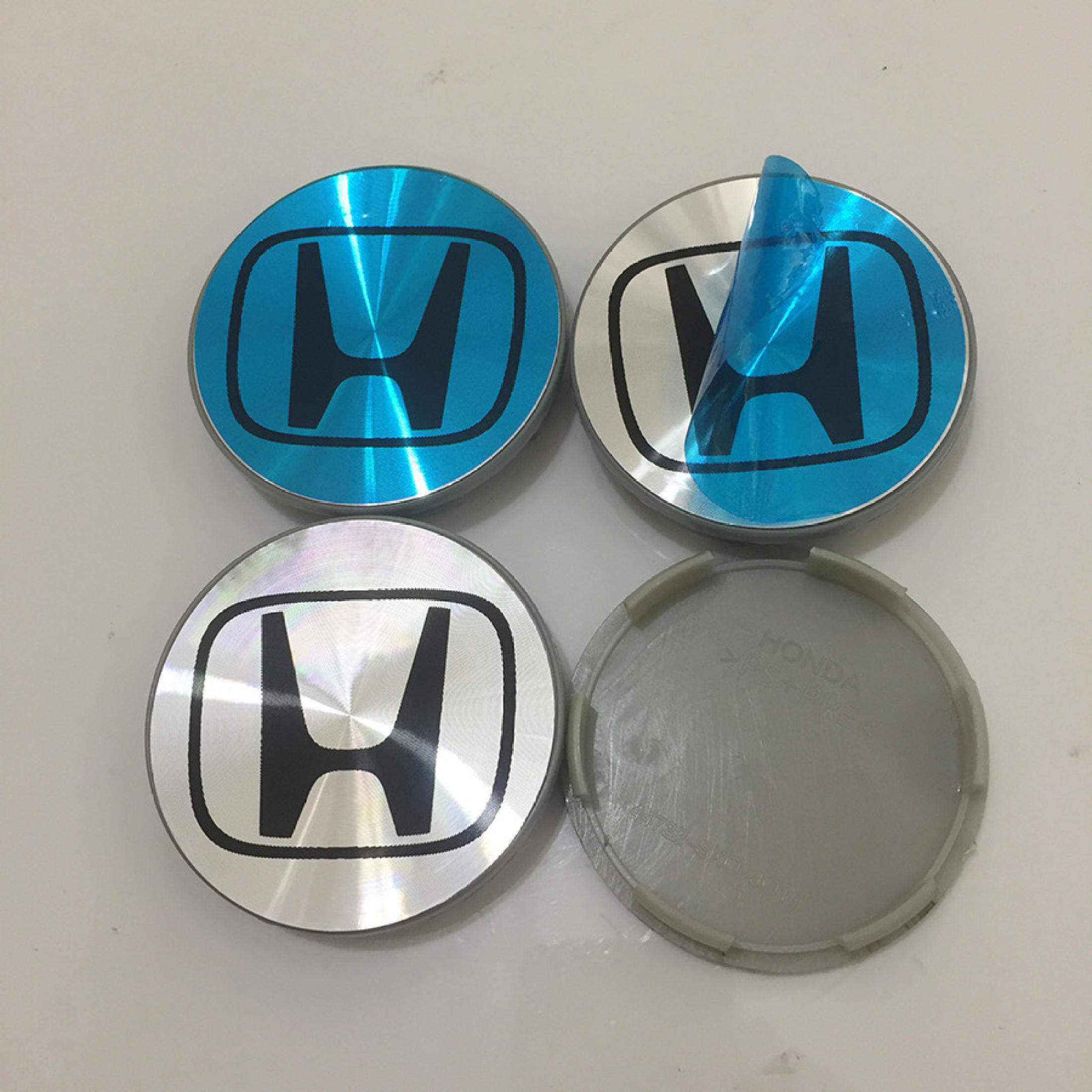 4PCS 69mm High Quality Wheel Center Cap Logo honda Hubcaps Cover Badge Emblems for honda Accord/Honda Civic/CRV/XRV/Odyssey /Vezel/FD/Crusstour
