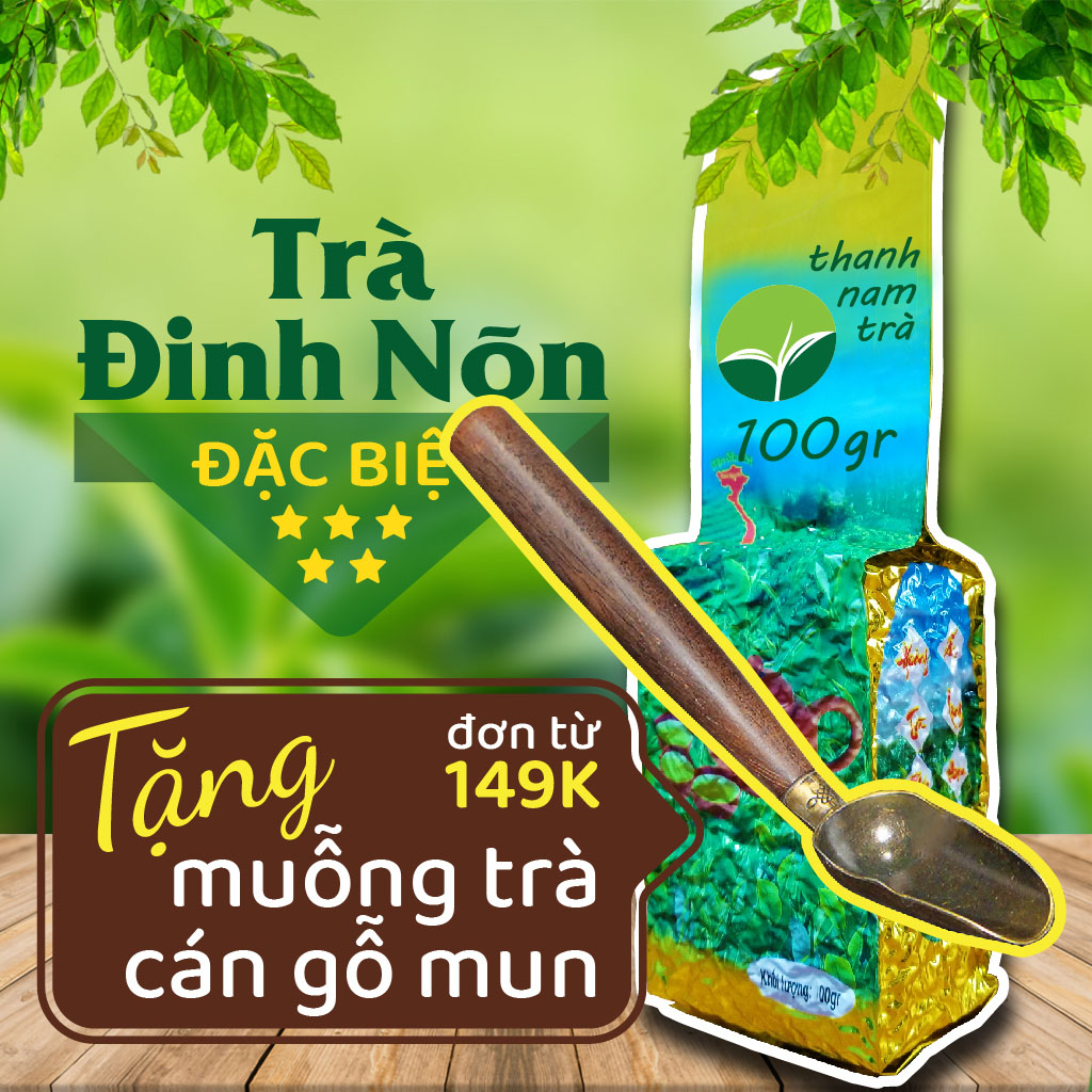 Trà đinh nõn đặc biệt 100g chè Thái Nguyên Tân Cương trà xanh đặc sản trà bắc trà mạn, bảo hành 6 tháng đổi trả