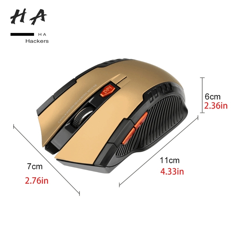 2.4G Wireless Optical Gaming Mouse Low Consumption Ergonomics Portable Wireless Mouse