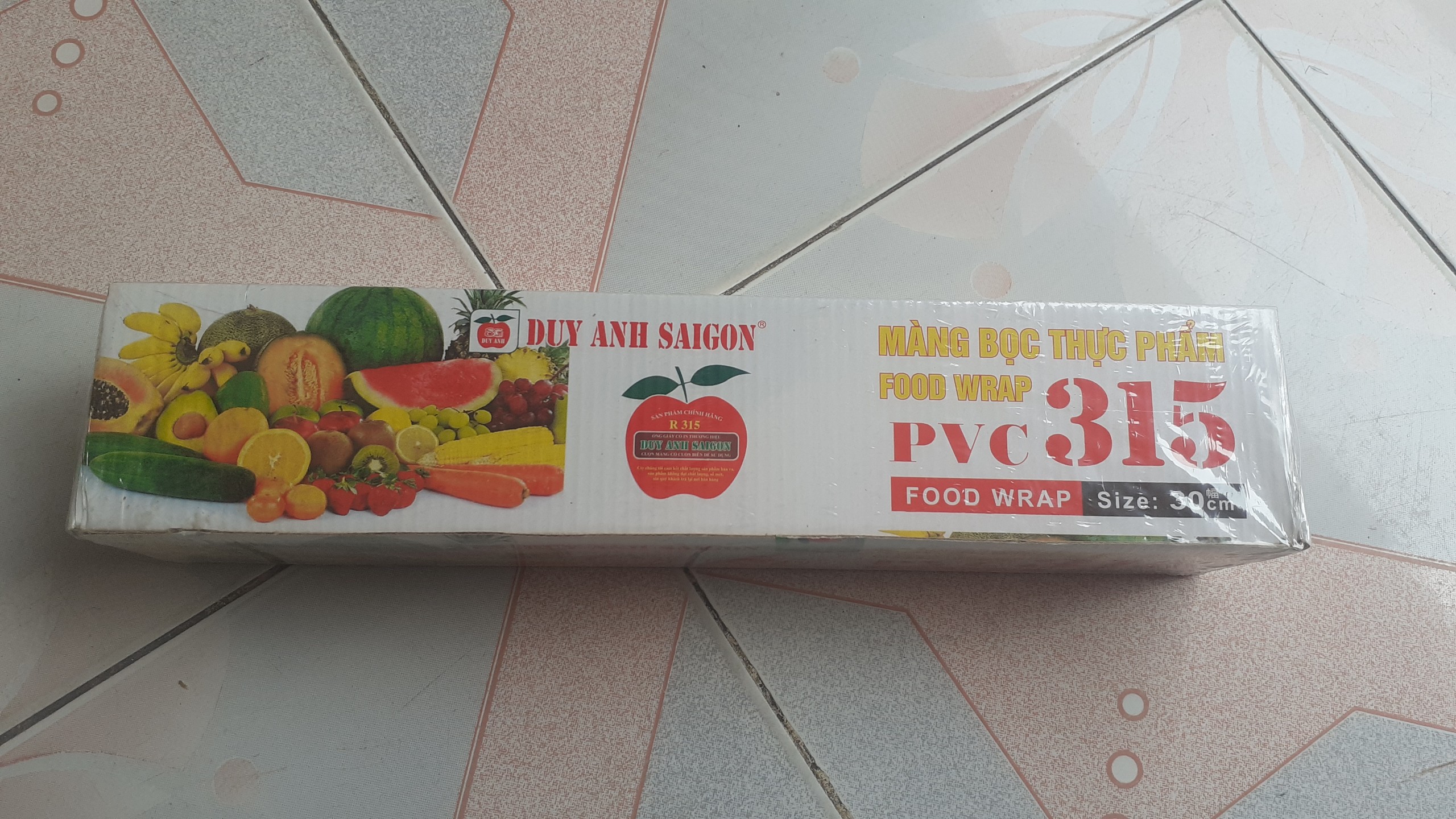 Màng bọc thực phẩn Duy Anh PVC 315 Size 30cm