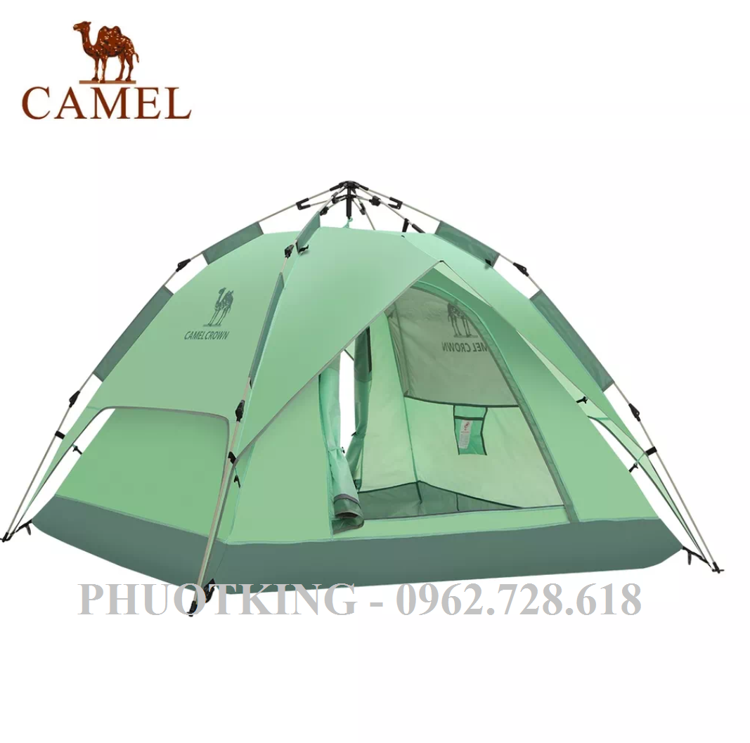 [CÓ SẴN] Lều cắm trại tự bung CAMEL 2 lớp 4 người