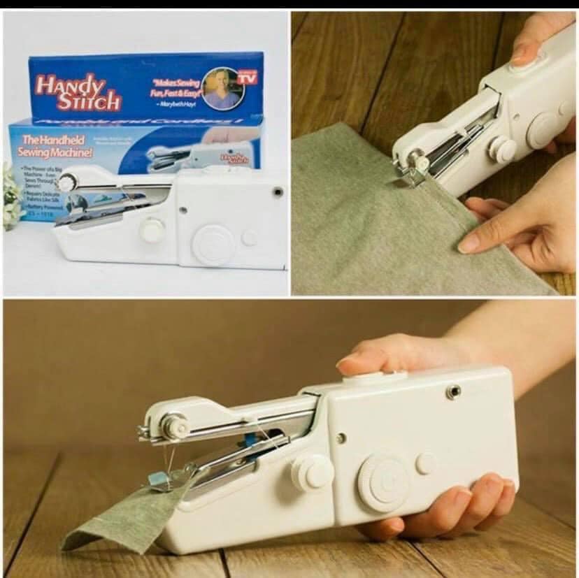 Máy may mini cầm tay - máy khâu vá - may vá tự động cầm tay