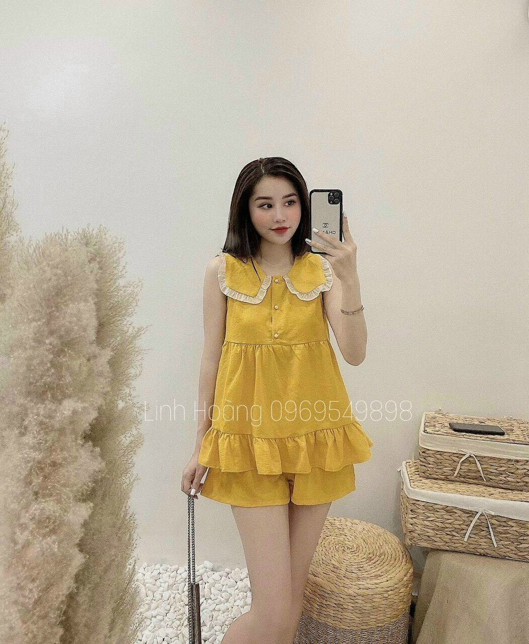 Sét bộ cổ sen siêu xinh