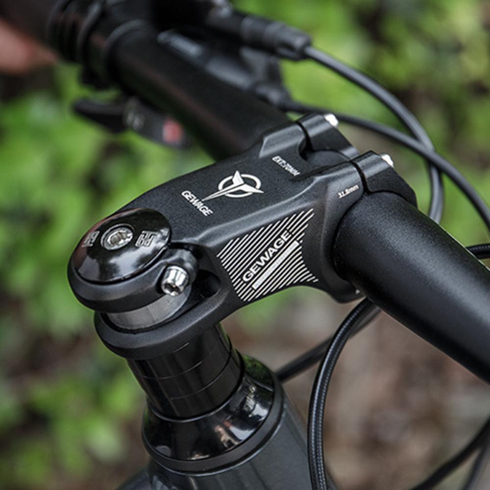 Negative Angle Handlebar Stem Fixed Gear MTB Road Bike Ultralight Riser Stems