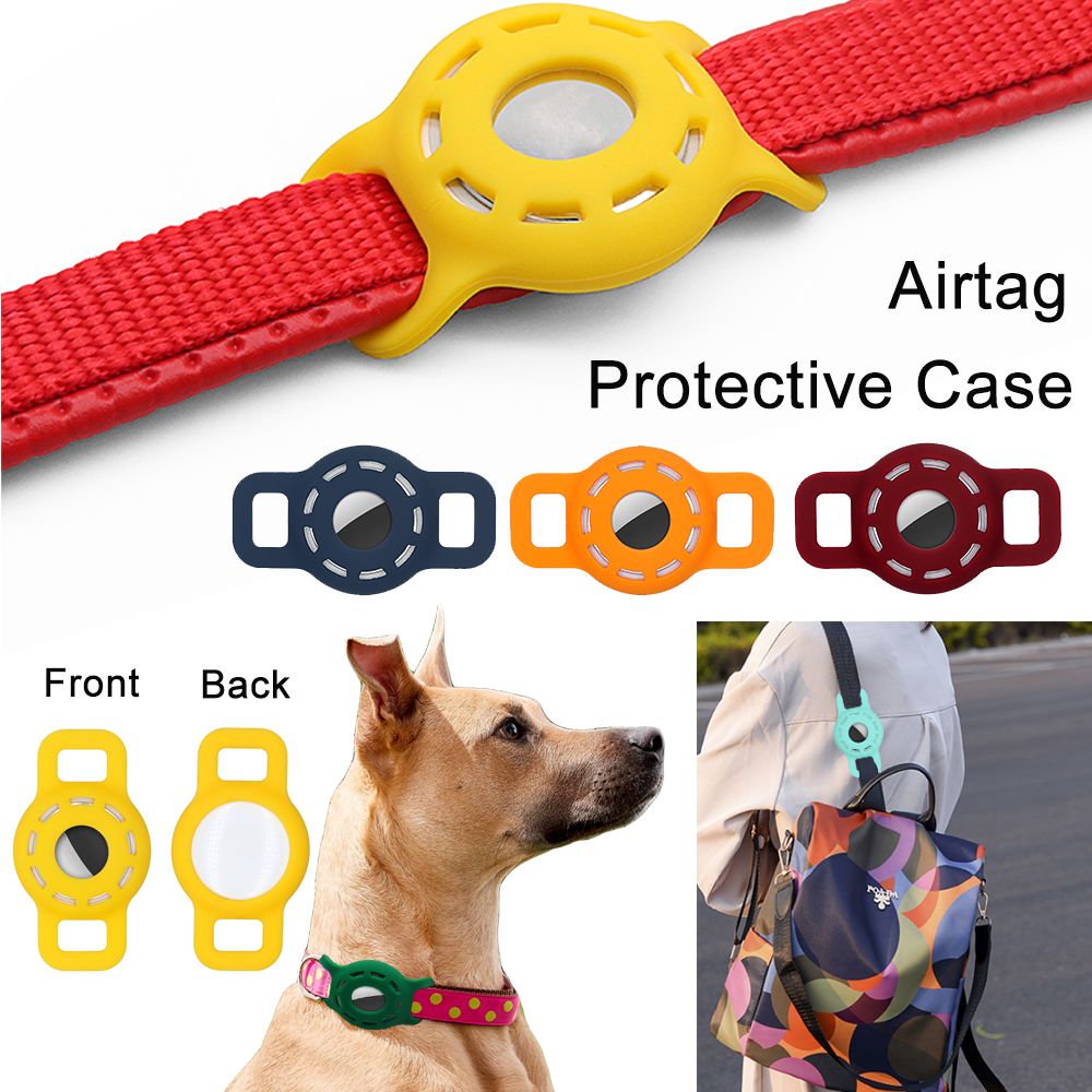 【COD&Ready Stock】ใหม่ For Apple Badges Airtags Silicone Dog Cat Collar
