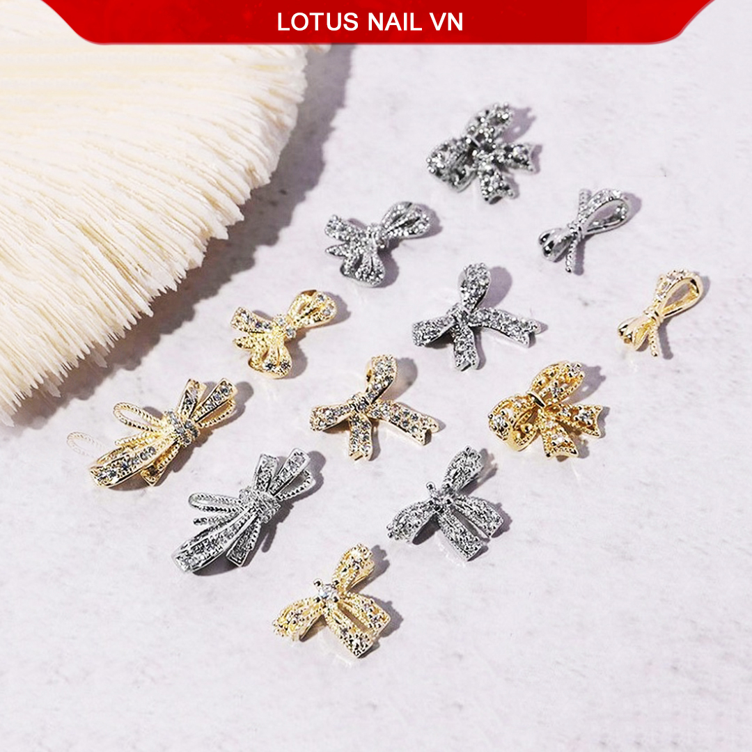 Charm nail, charm đá gắn móng hàng cao cấp bảng 4