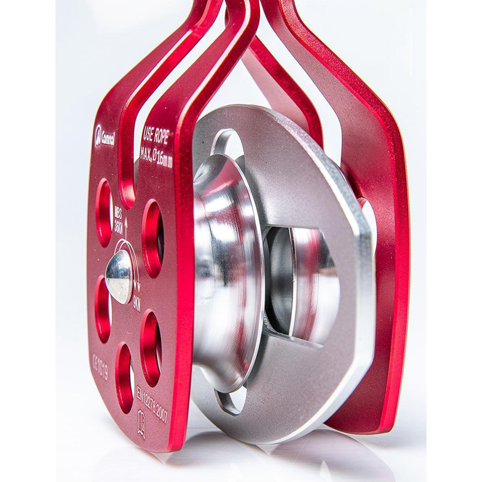 Oceanside 36KN Double Pulley for Max 16mm Rope Tackle System Rock Tree