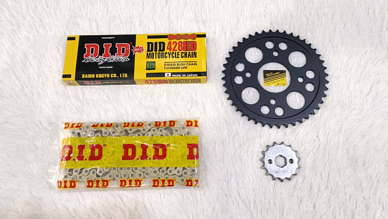 Sên nhông dĩa exciter 150-winner 150 did.takegawa