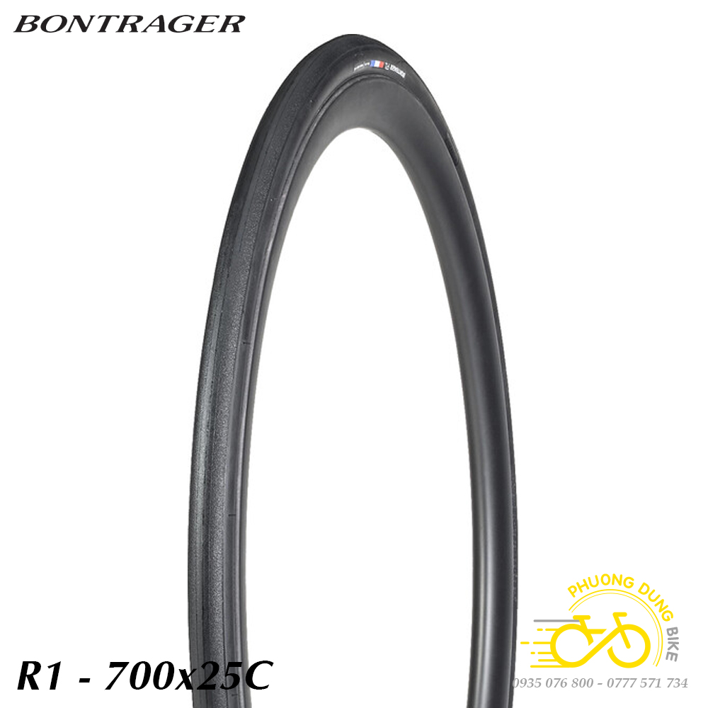 Lốp (Vỏ) trọc xe đạp BONTRAGER TREK R1 700x25C