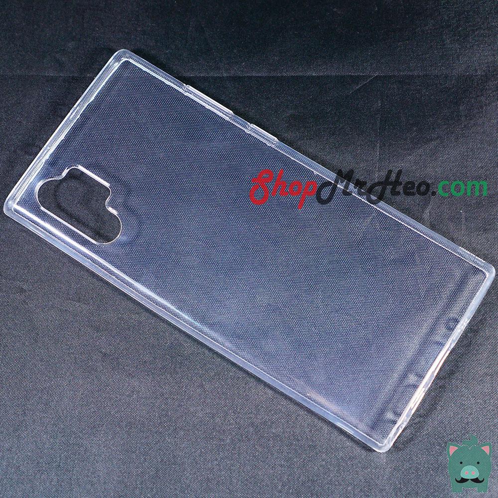 Ốp Lưng Dẻo Trong Suốt Siêu Mỏng cho Samsung Note 10/ Note 10 Plus