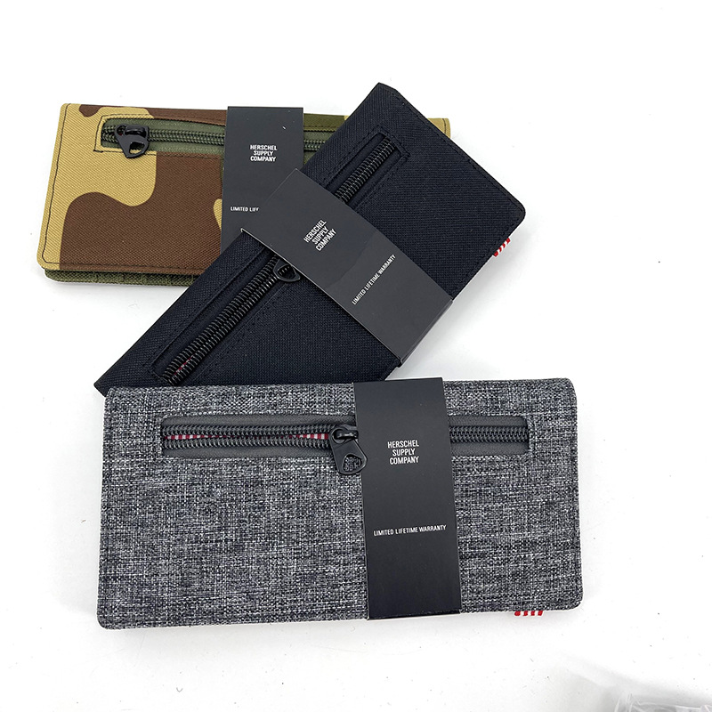 Herschel Men's Fashion Multi-Card Canvas Simple Wallet Supply Co. Thomas RFID Long Wallet