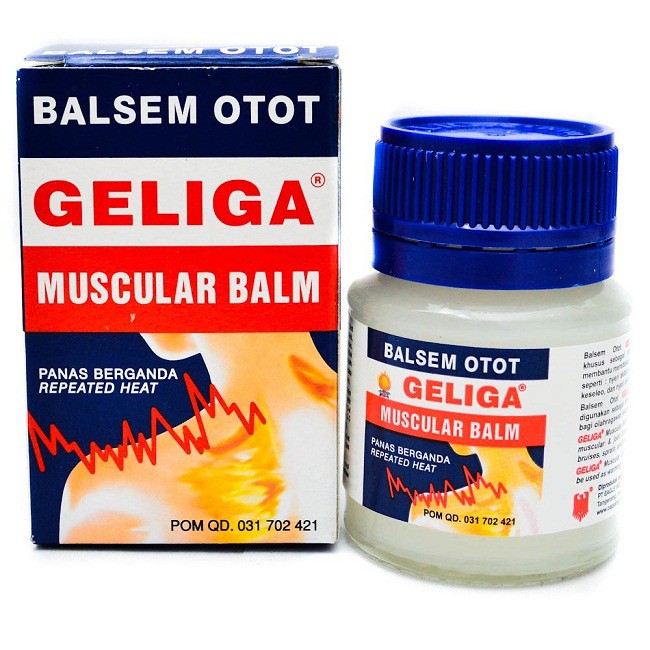 DẦU CÙ LÀ LỬA GELIGA 40G INDONESIA