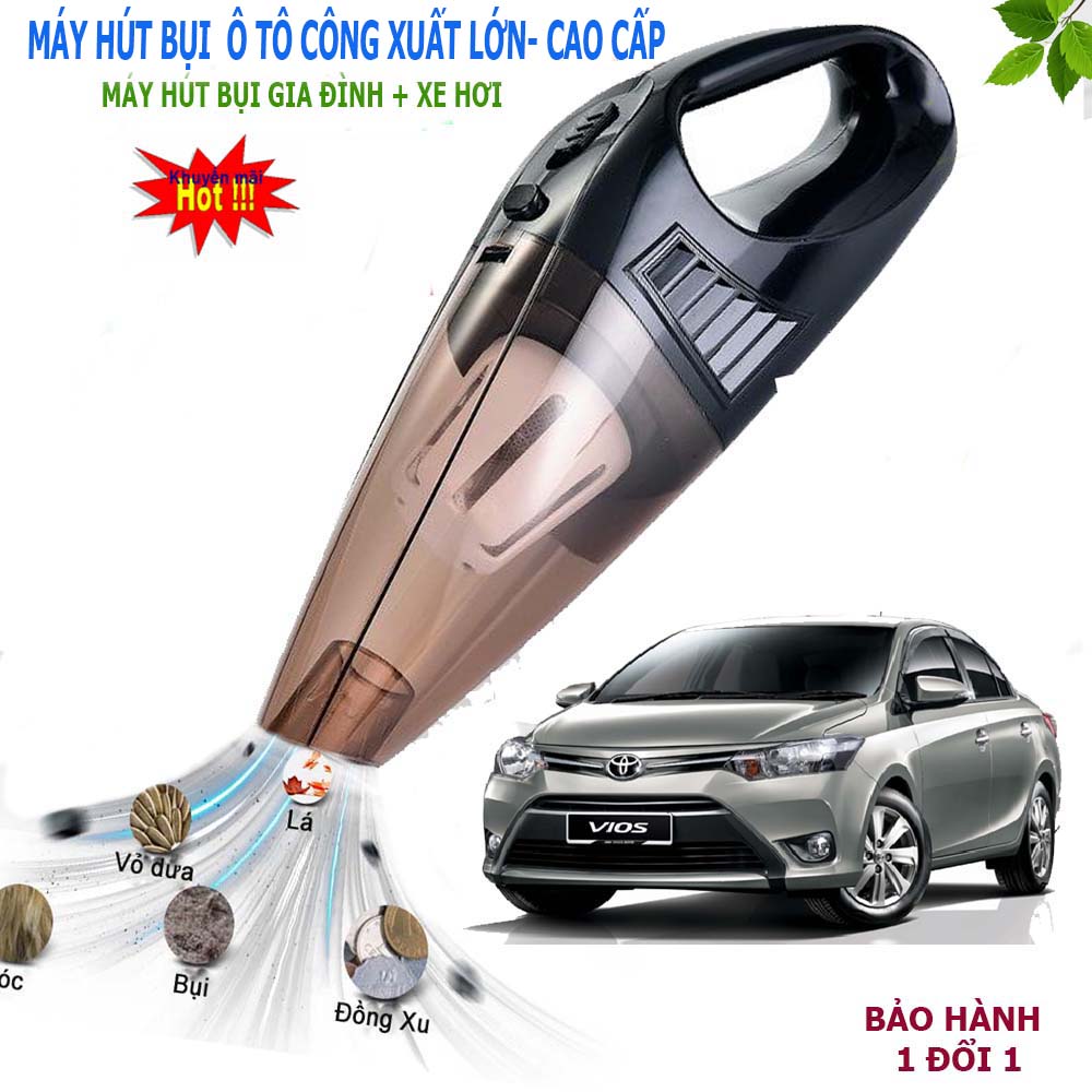 Máy Hút Bụi Cầm Tay,Máy Hút Bụi Ô Tô,Máy Hút Bụi Xe Hơi,Máy Hút Bụi Ô Tô Cầm Tay.Thiết kế nhỏ gọn.Công suất lớn,3 đầu hút linh hoạt,Có thể hút được nhiều loại bụi bẩn.