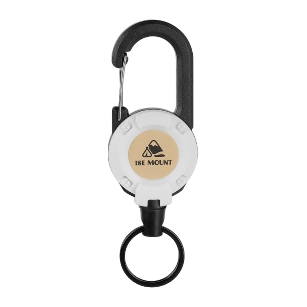 Retractable Key Chain Heavy Duty Retractable Tether - 23.6in Badge Holder  With Carabiner For Keys & Tools Retractable Keychain