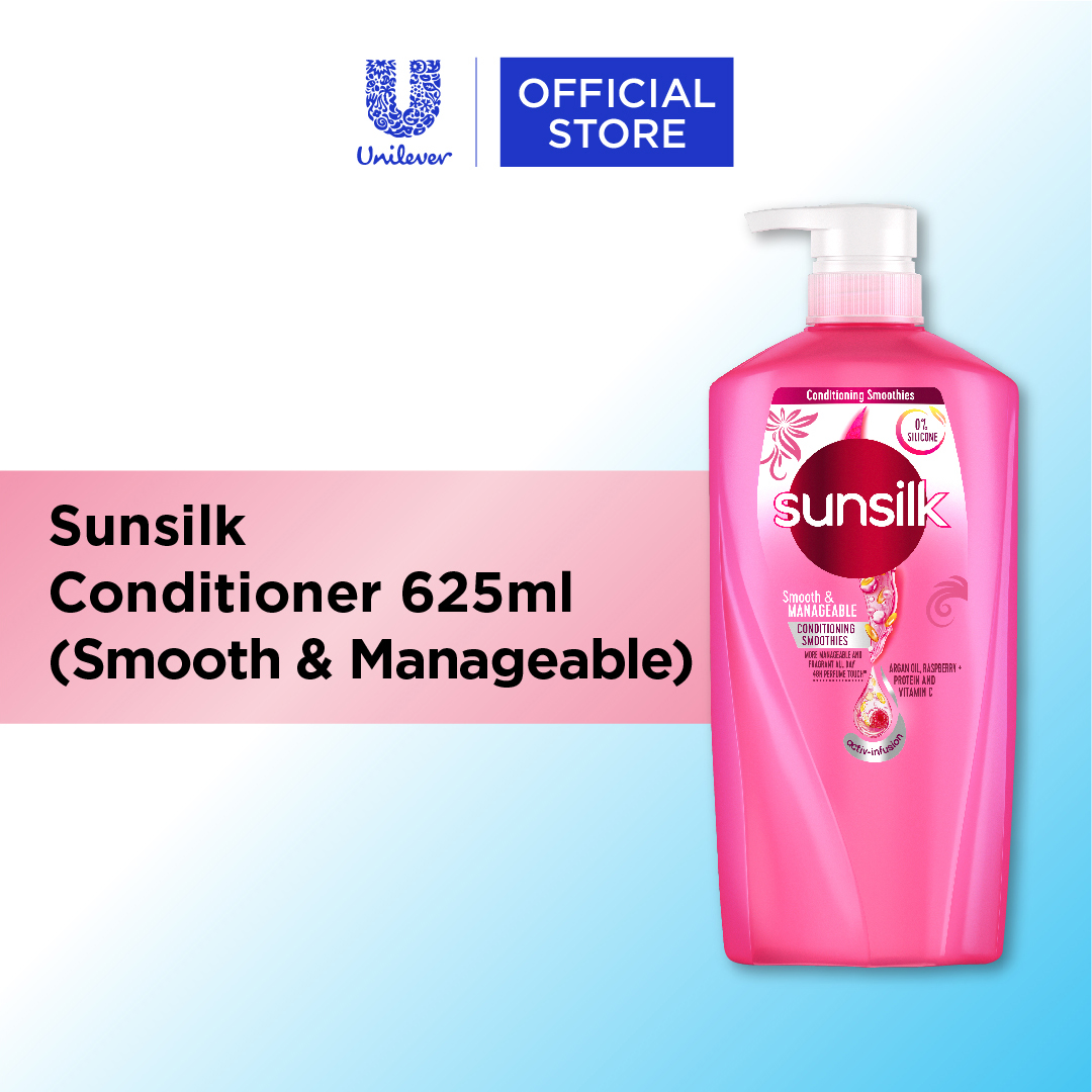 Sunsilk Smooth And Manageable Hair Conditioner 625ml Lazada Singapore 4472