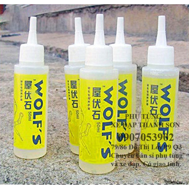 Dầu tra xích xe đạp thể thao