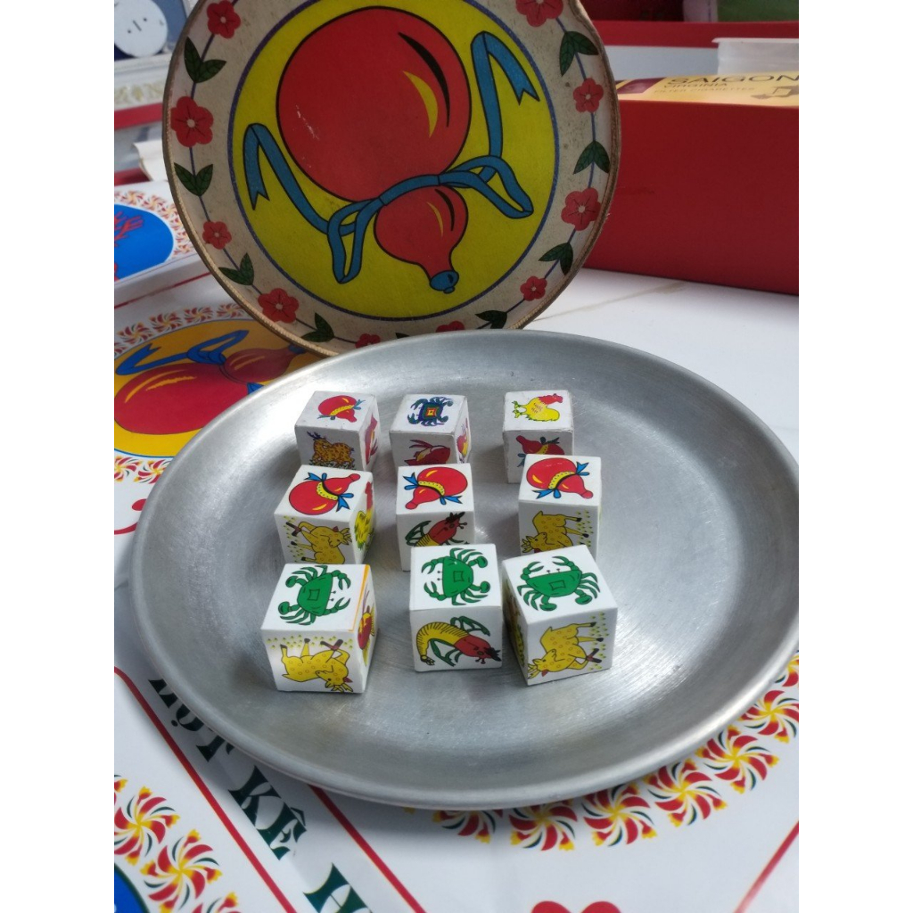 Hột bầu cua 5/5 chống thầy thợ nghe hột