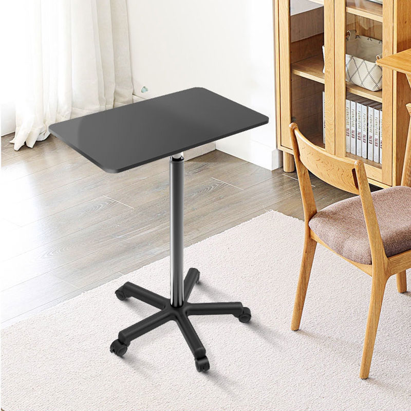 Small movable lifting desk Small sofa with pulleys Bedside table Standing laptop desk