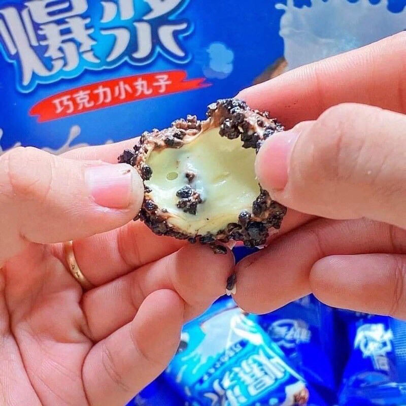 Bánh Oreo Socola Nhân Kem Sữa Tan Chảy 208g