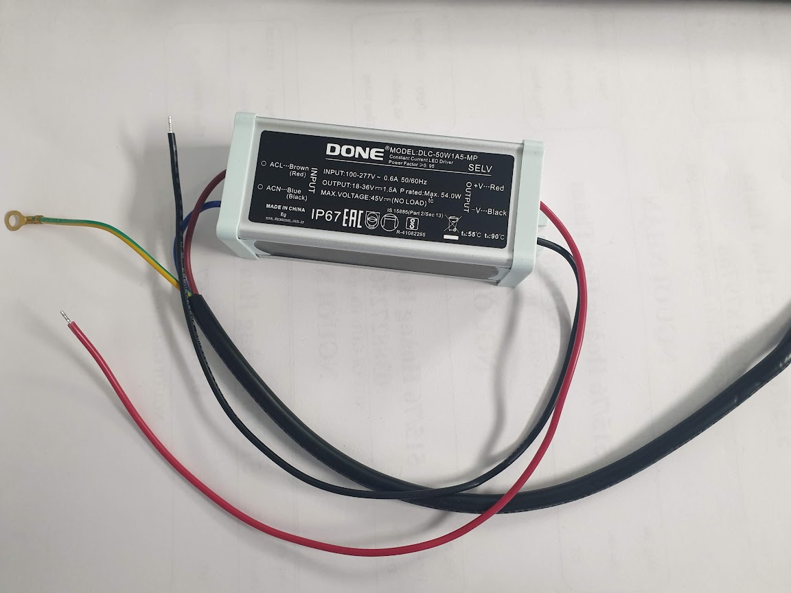 Source Done Dlc - 50W for Led Flood Lights, Street Lights (Driver) Done