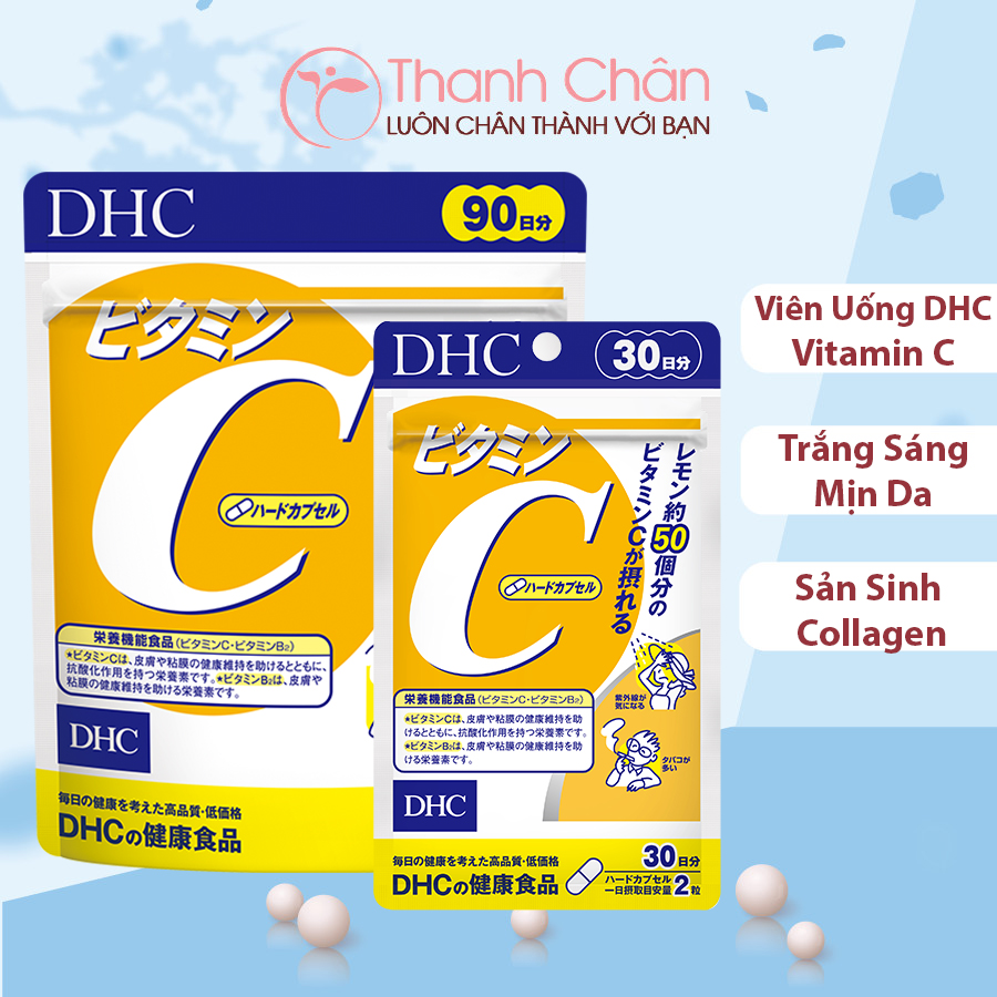 Viên uống bổ sung vitamin c dhc nhật bản