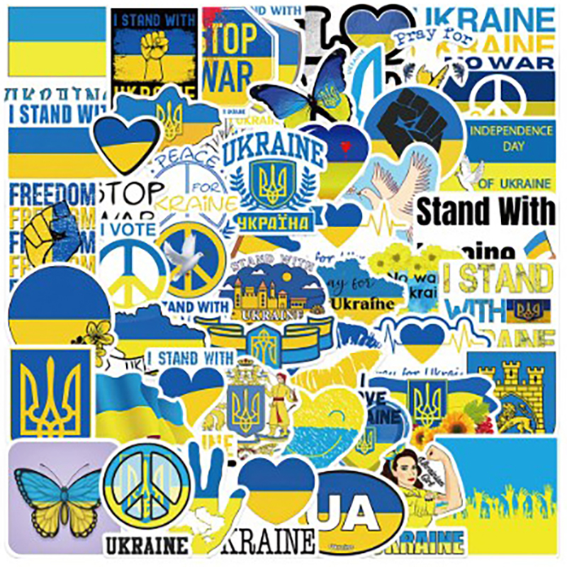 50Pcs%20Blue%20Yellow%20Ukraine%20Stickers%20Ukraine%20National%20Flag%20Stickers%20Suitcase%20Luggage%20Laptop%20Skateboard%20Kids%20Stickers%20Gift%20Toy%20-%20Image%204