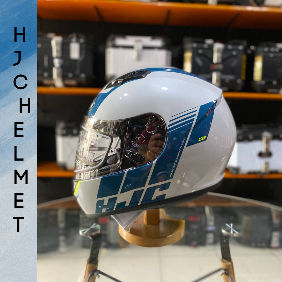 HJC Motorradhelm CS-15 MYLO GREY/BLACK – Größe S, Hochwertiger Integralhelm Für Komfort Und Sicherheit