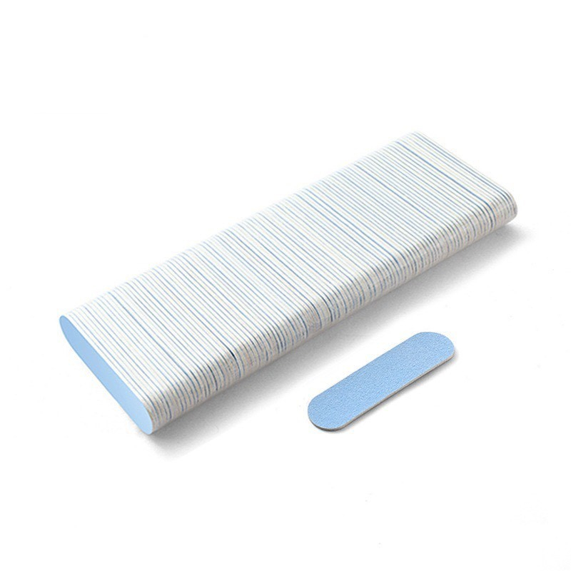 Dũa móng tay mini lốc 100 chiếc 2 mặt nhám, dũa nail box