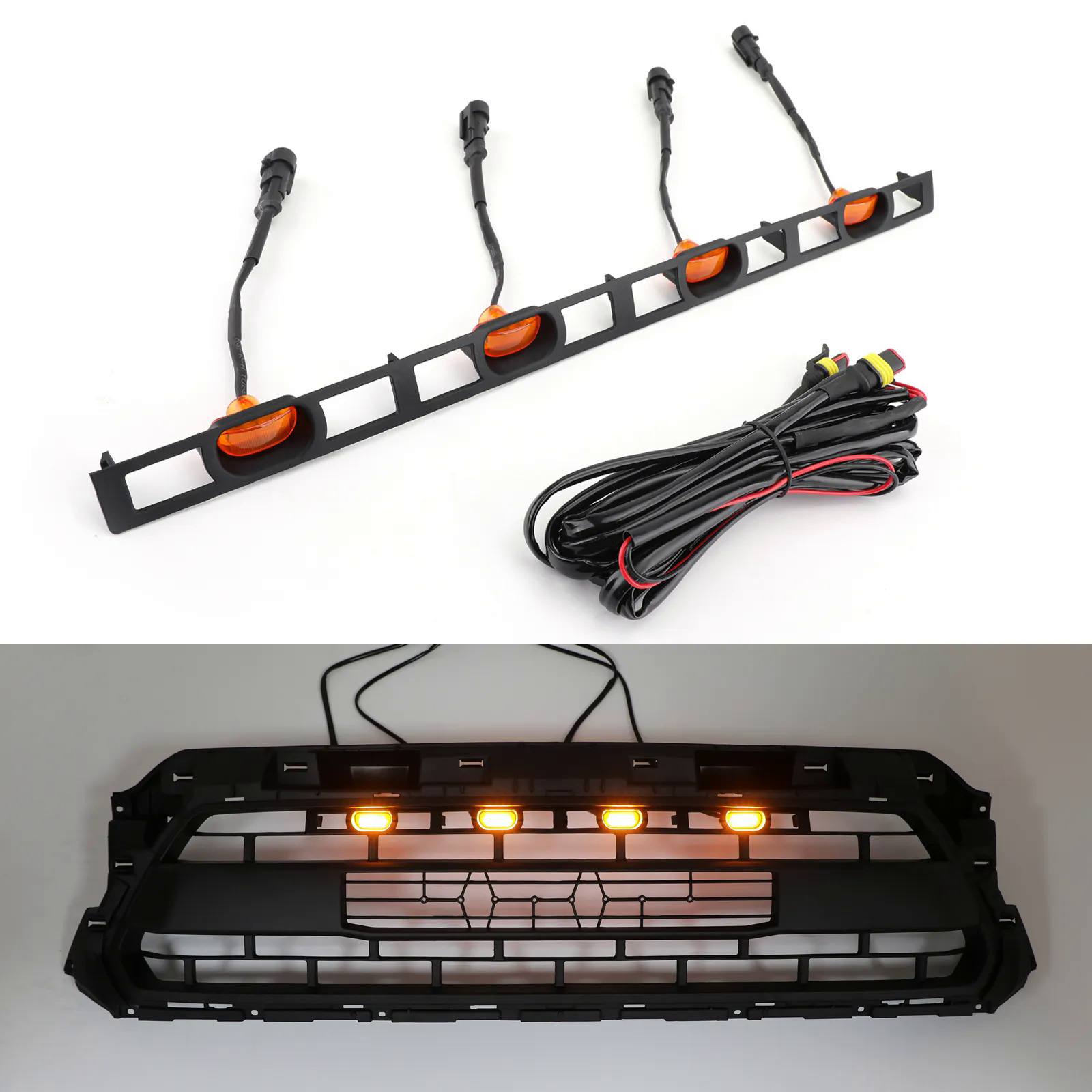 = {} “”:Areyourshop Đèn LED lưới tản nhiệt mui xe cản trước 4x cho đèn Led 2015 2012 tacoma cho lưới tản nhiệt cản trước Phụ tùng xe hơi