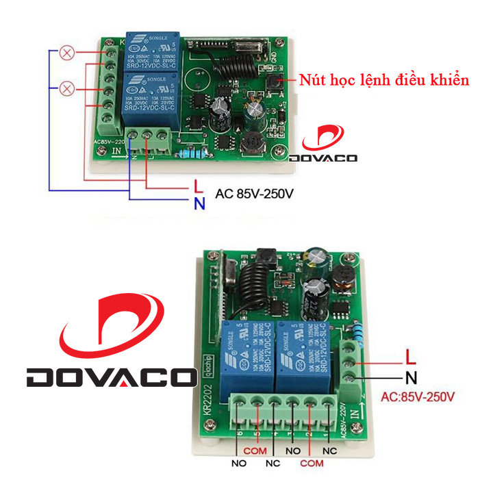 Bộ mạch điều khiển đảo chiều động cơ Dova