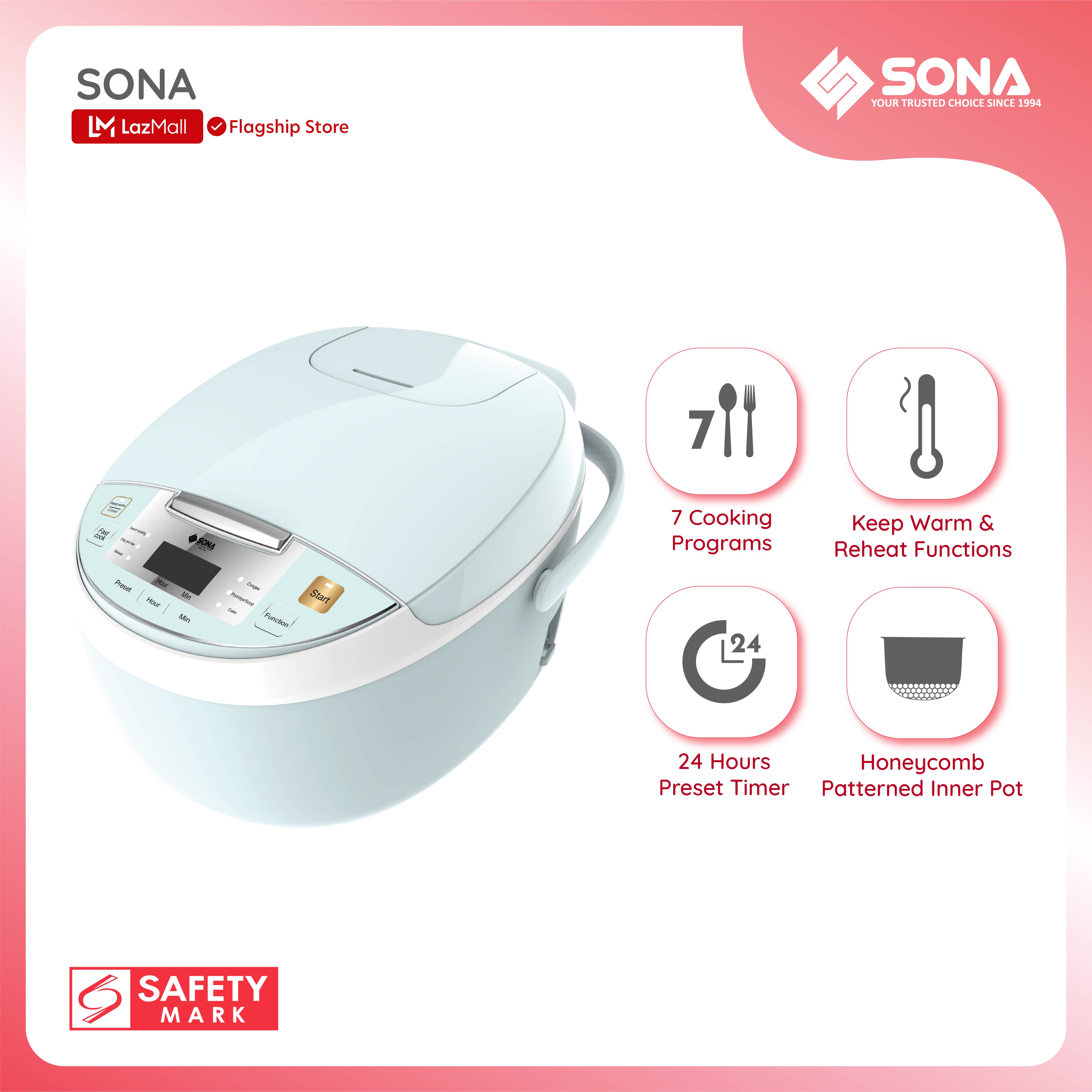 sona digital rice cooker