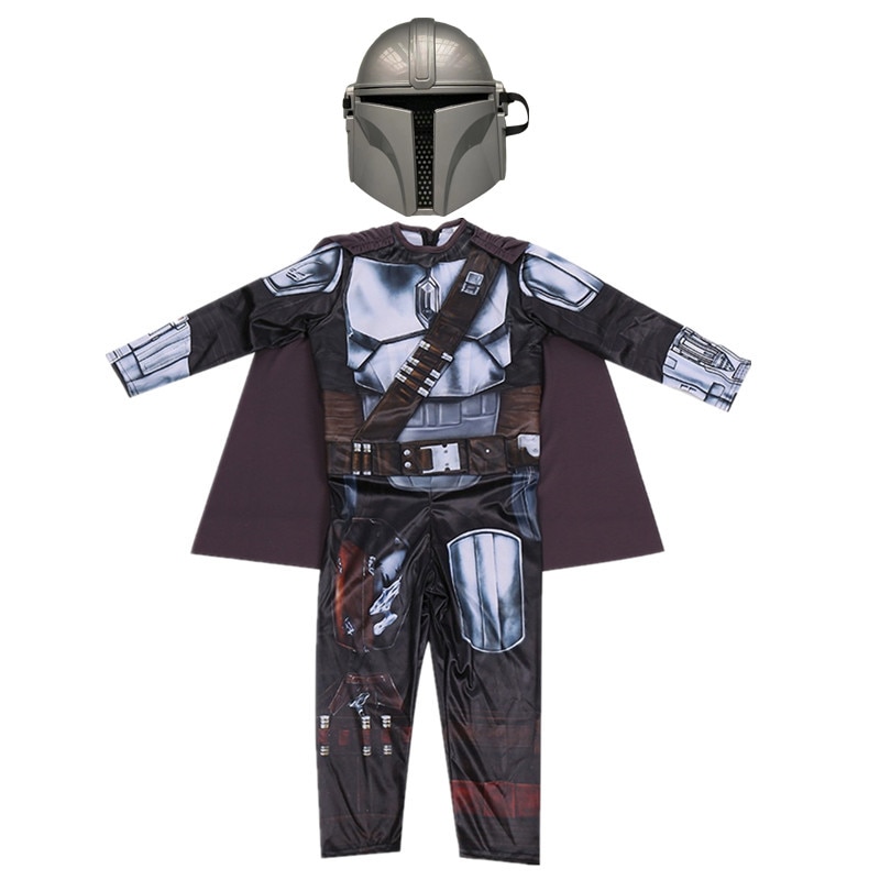 Star Wars The Mandalorian Beskar Armor Child Cosplay Costume
