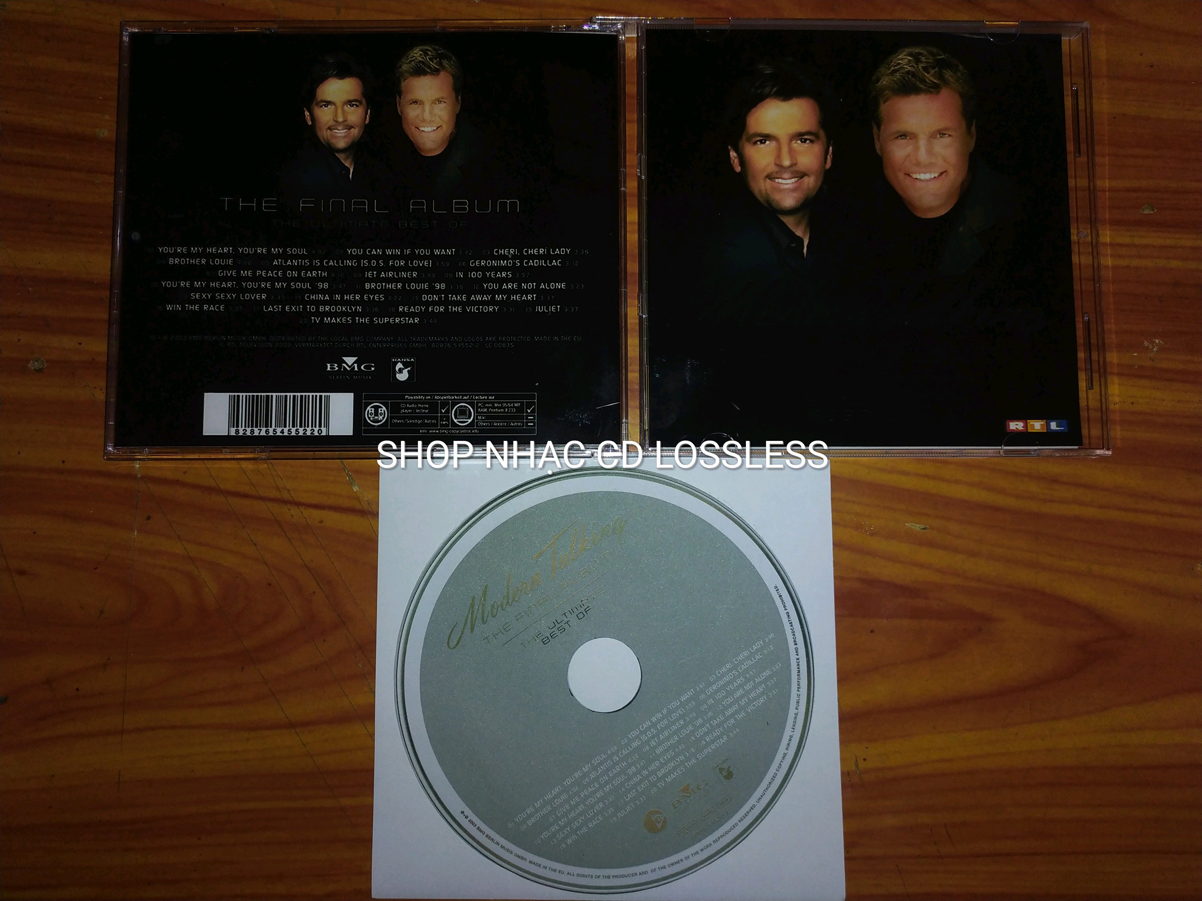 Bộ 8CD nước ngoài