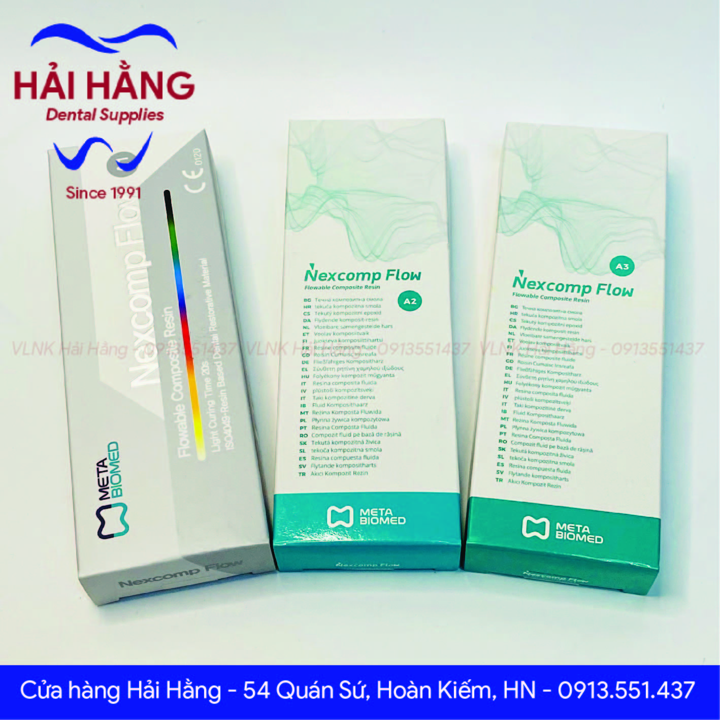Composite lỏng NEXCOMP FLOW (bán theo hộp)