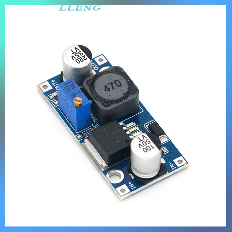 LLENG 3A Adjustable Step-Down Module DC-DC Buck Converter Adjustable Power Supply Module Power Supply Buck Converter Module 24V to 12V 5V 3V