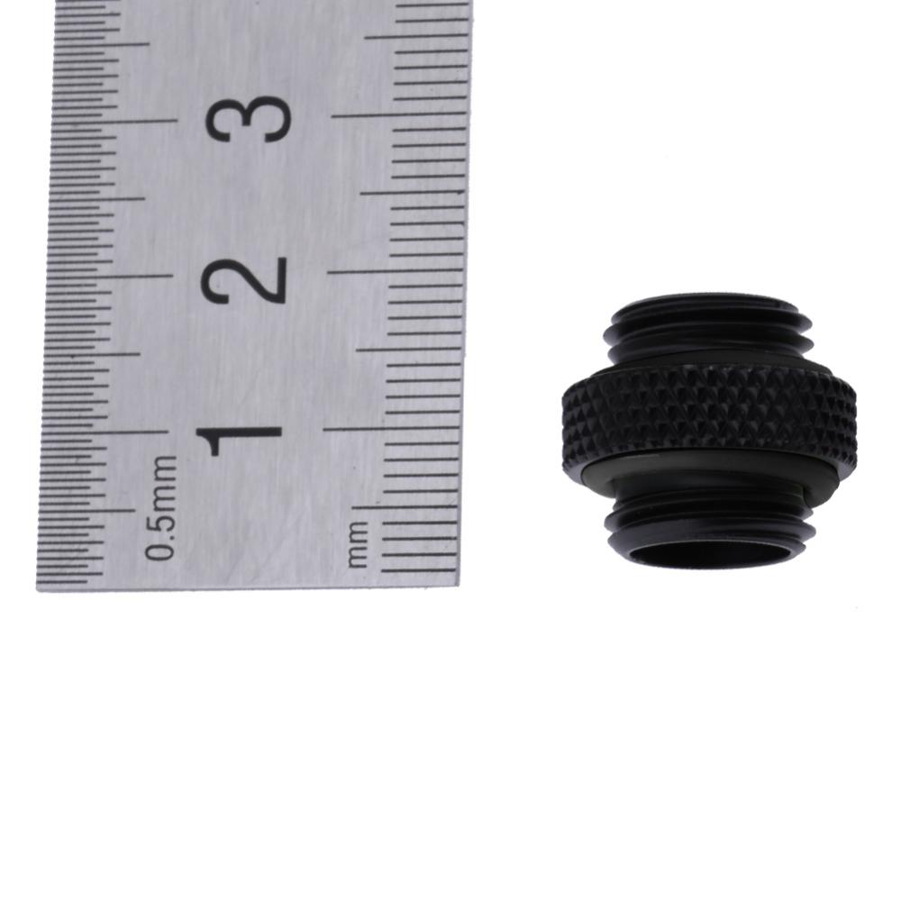 G1/4 kép gắn ngoài Chủ Đề Đầu nối ống cho PC Hệ thống làm mát bằng nước