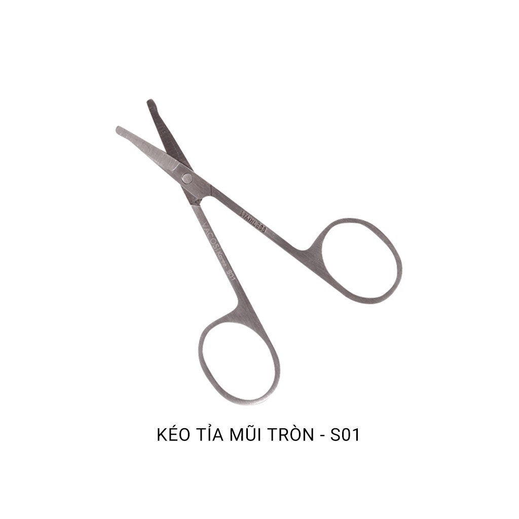 KÉO TỈA LÔNG MŨI TRÒN VACOSI SCISSORS - S01